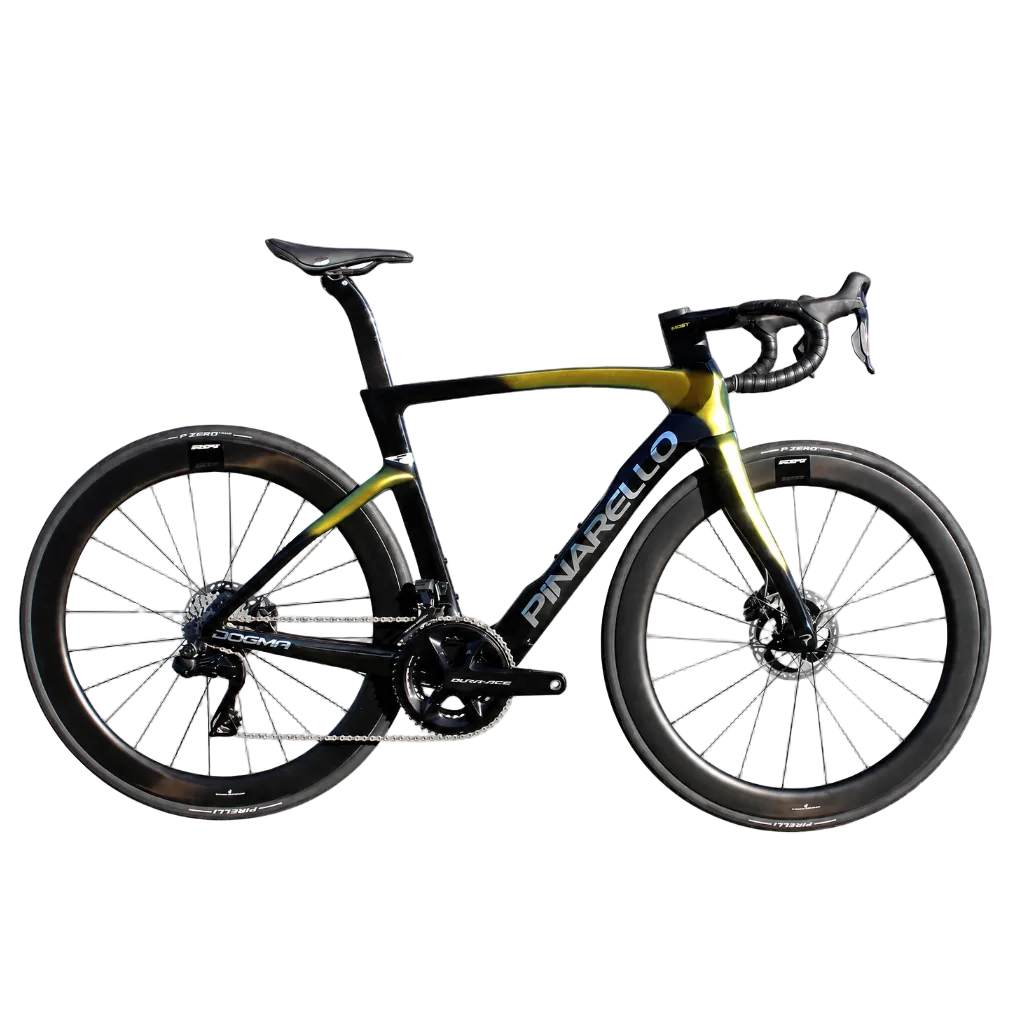 Pinarello Dogma F Dura Ace Di2 - MyWay Black/Gold Fade 53