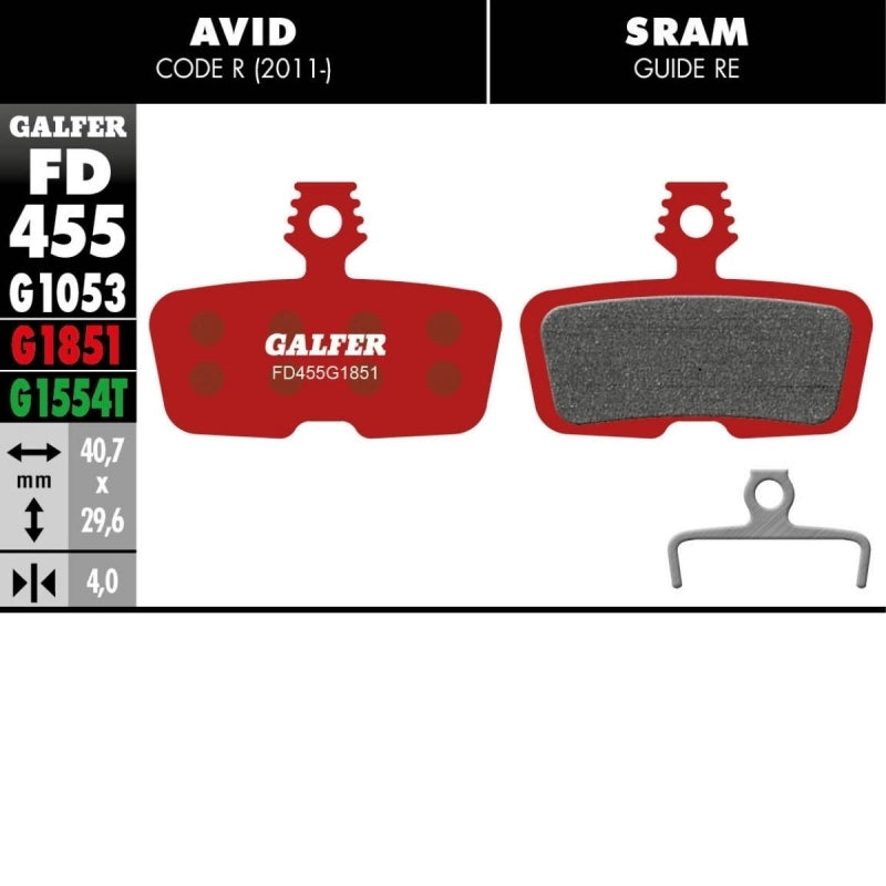 Galfer Disc Pads Sram Code R
