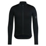 Rapha Mens Proteam Longsleeve Midweight Jersey Black/white