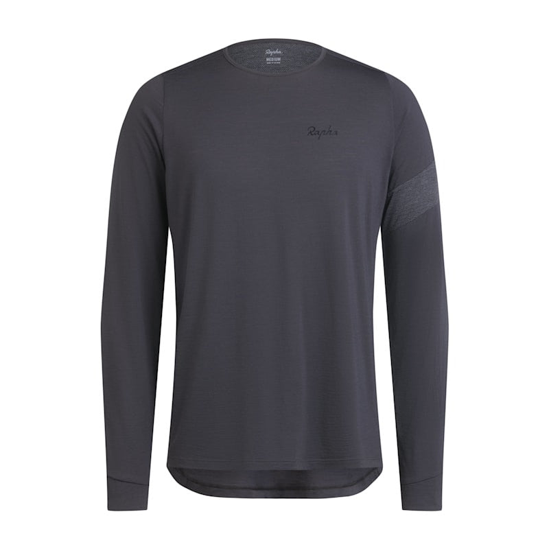 Rapha Mens Trail Merino Long Sleeve T-shirt