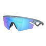 Oakley Sphaera Slash Matte Trans Stonewash W/ Prizm Sapph