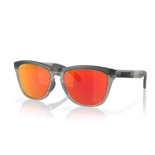Oakley Frogskins Matte Grey Smoke/grey Ink Frame W/prizm Ruby Lens