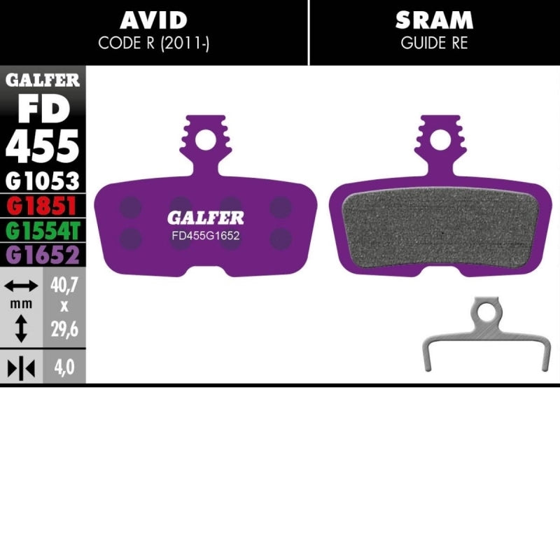 Galfer Disc Pads Sram Code R