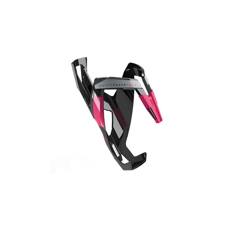 Elite Bottle Cage Custom Race Plus Blk Glossy Blu