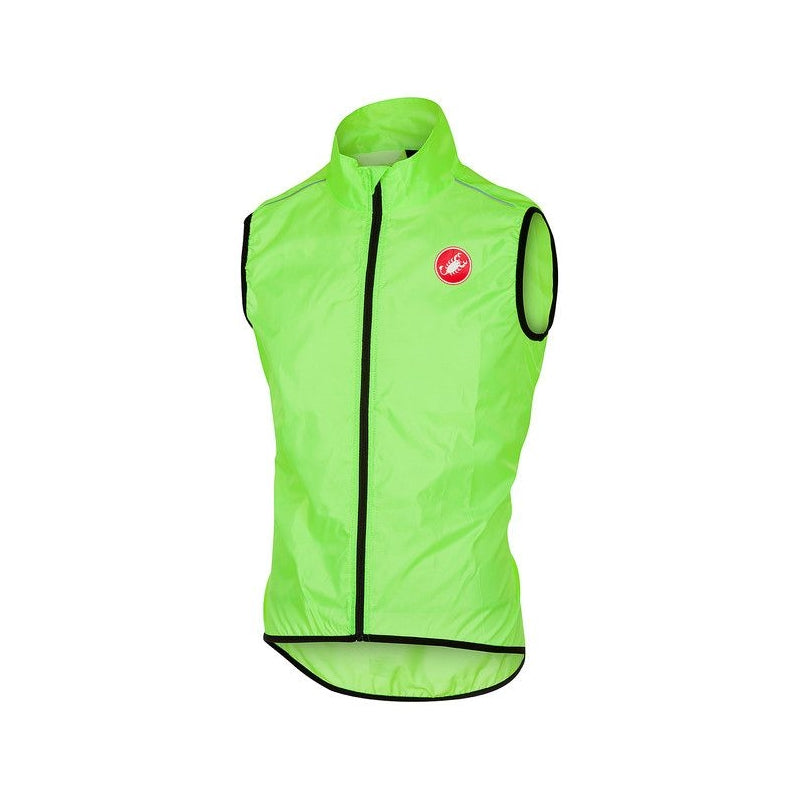 Castelli Vest Squadra ER Yellow Fluro - XS XS